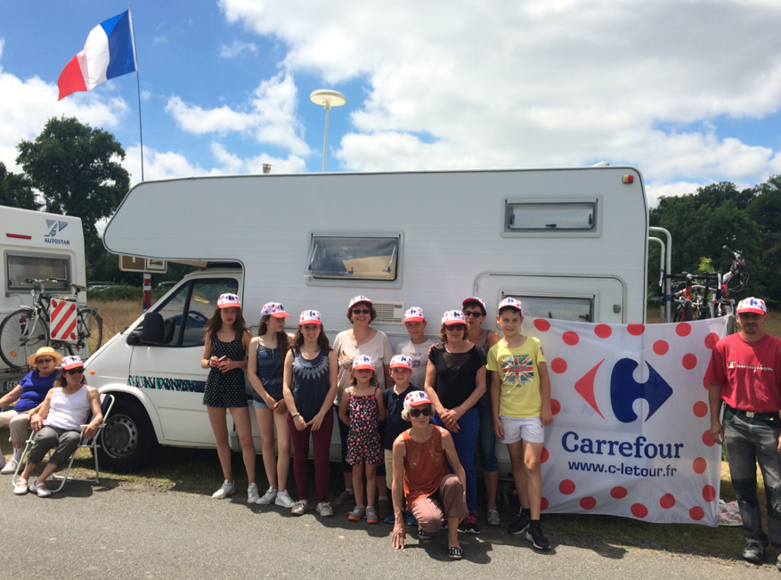  les campings-caristes du Tour 