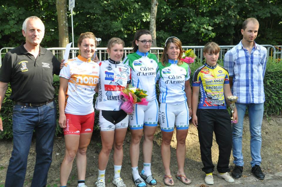 Finale de la Route de l'Ouest Féminine à Bricquebec (50) : Classements