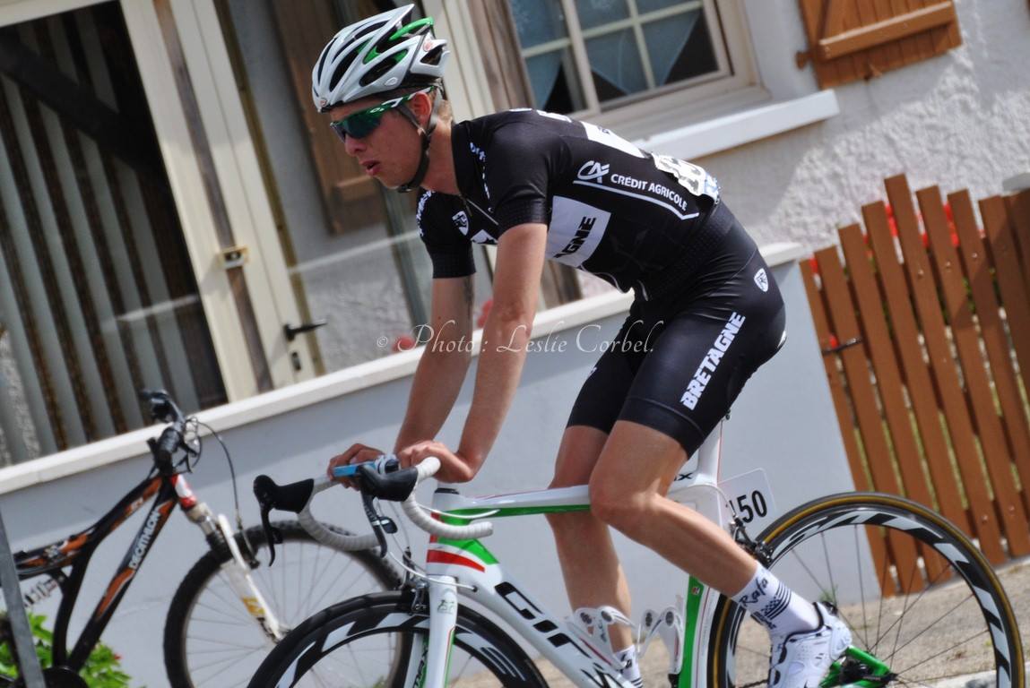 Tour de la Provence : Gesbert et  Madouas avec l'quipe de France 