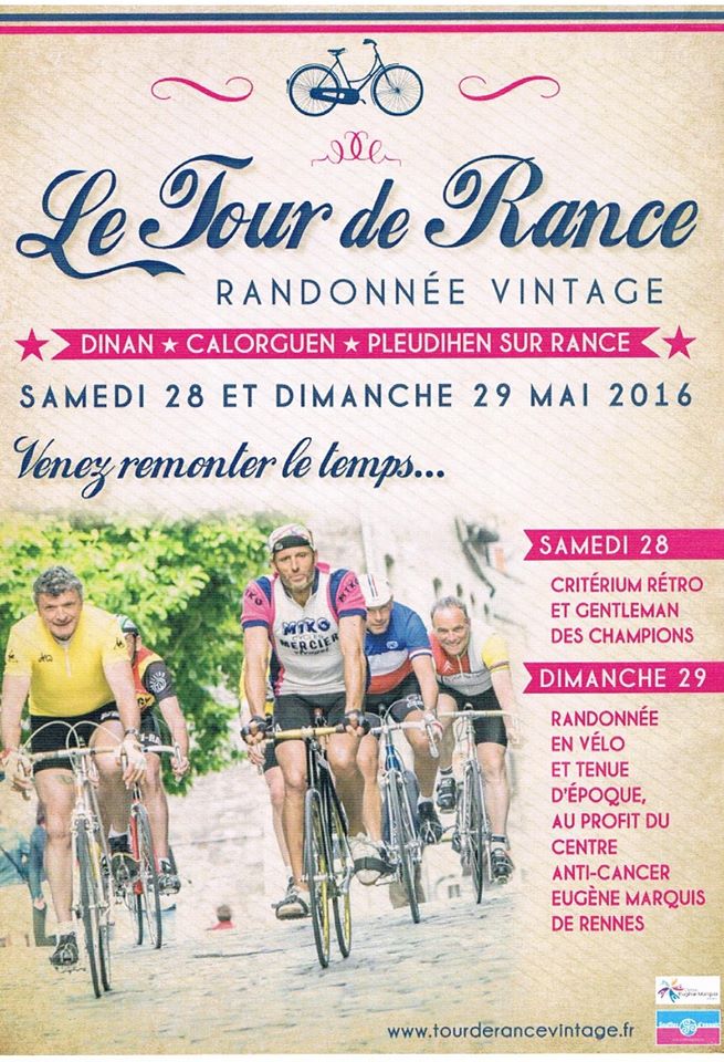 Tour de Rance Vintage 2016: les dates 