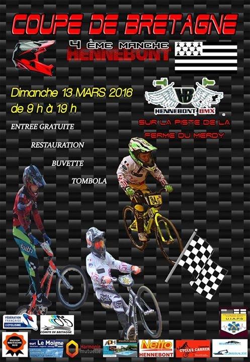  BMX : 4me manche de la Coupe de Bretagne  Hennebont 