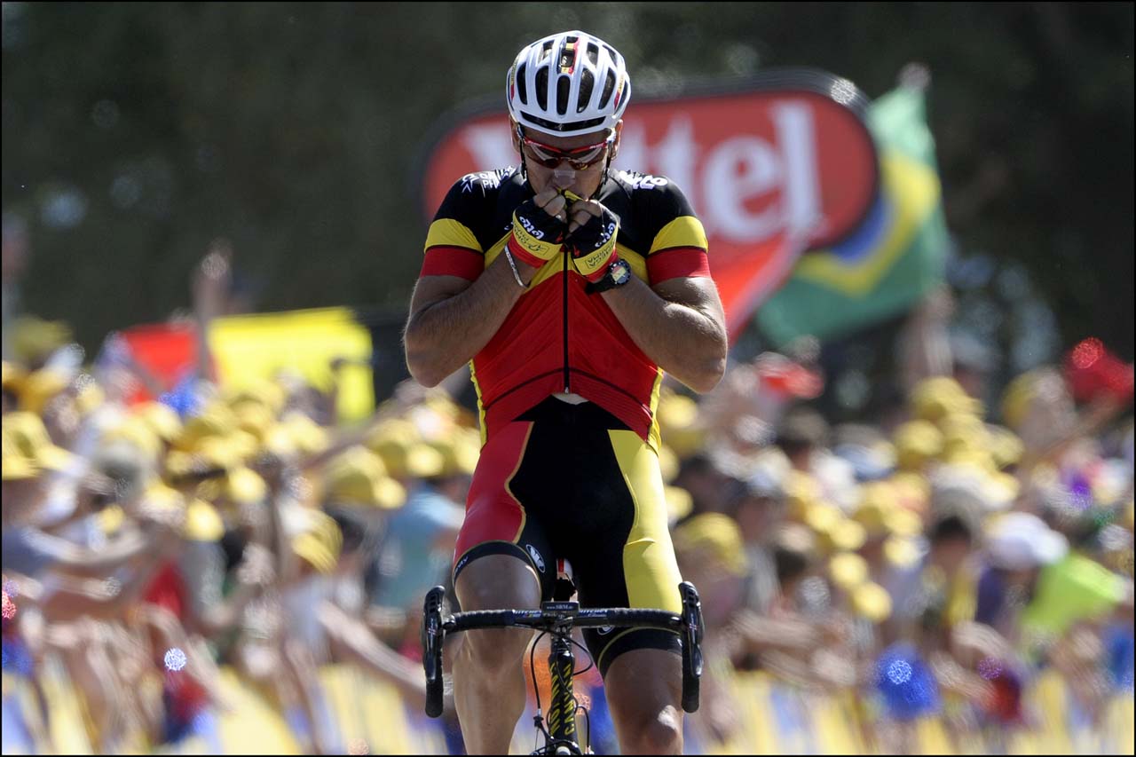 Gilbert 1er maillot jaune !