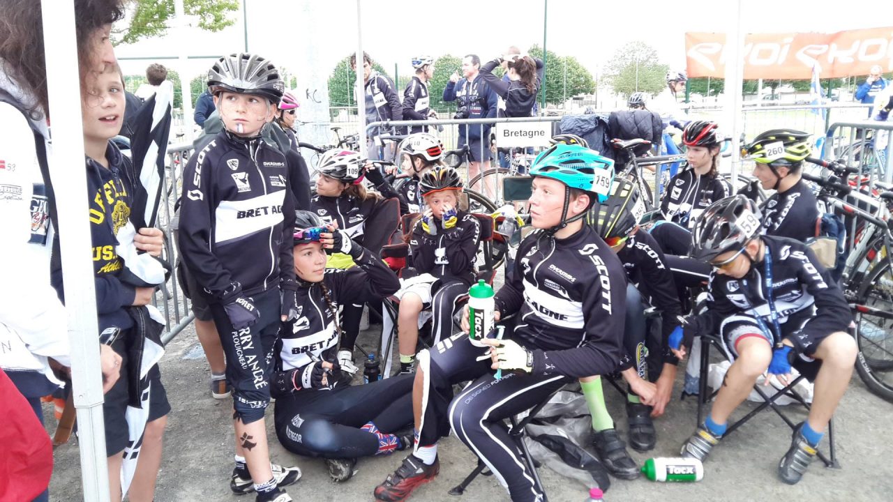 Trophe de France des Jeunes Cyclistes : les Bretons  2me  l'issue de la vitesse 