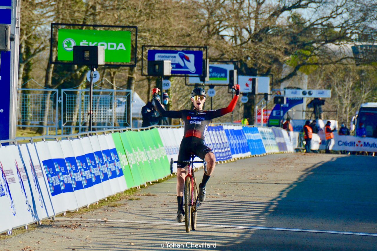 France CX Espoirs : le 3me titre de Huby