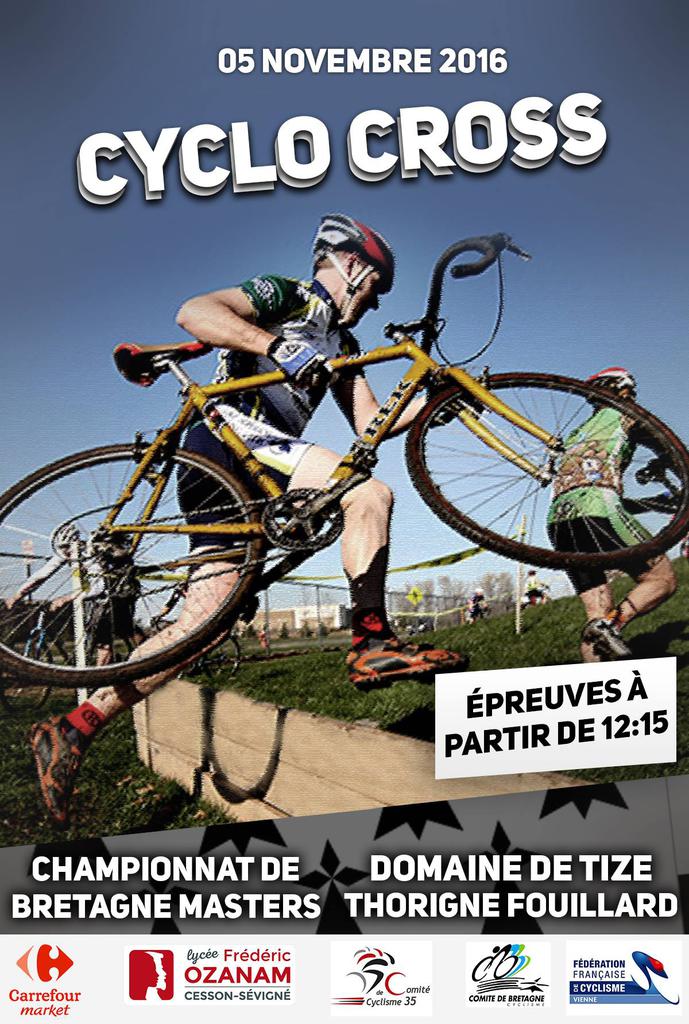 Thorign-Fouillard (35):2me  dition du cyclo cross du Domaine de Tiz