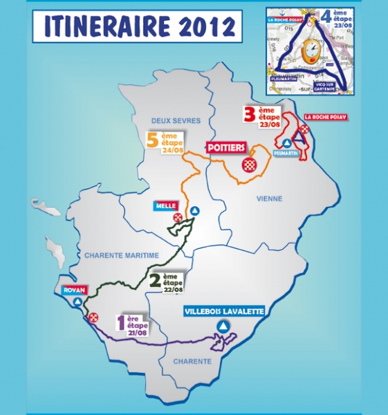 Tour du Poitou-Charentes 2012 : prsentation  
