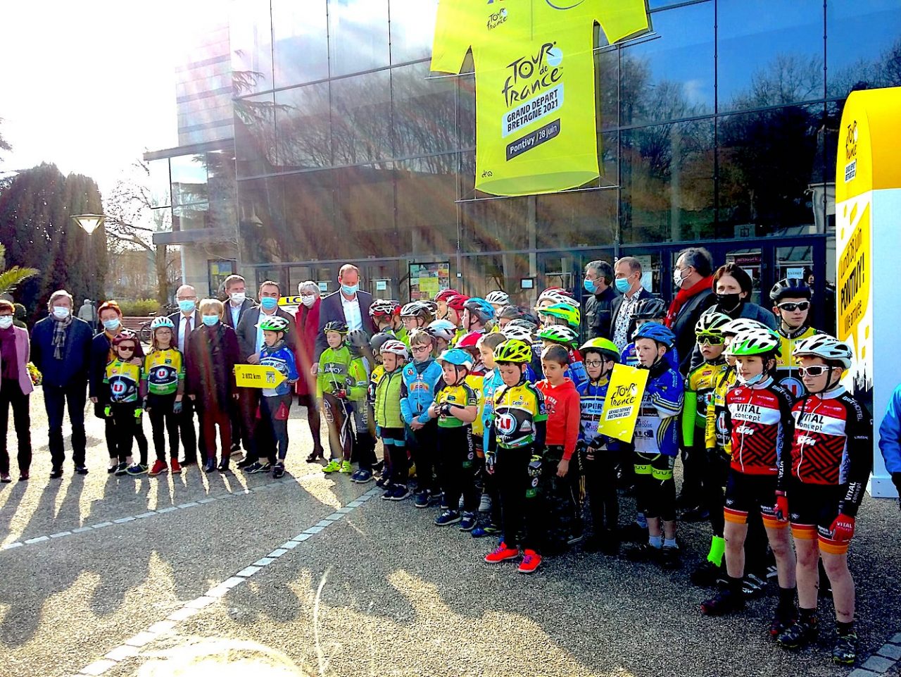 La fte du Tour de France  Pontivy