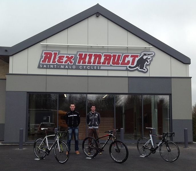 Alex Hinault Saint-Malo Cycles : c’est l’ouverture