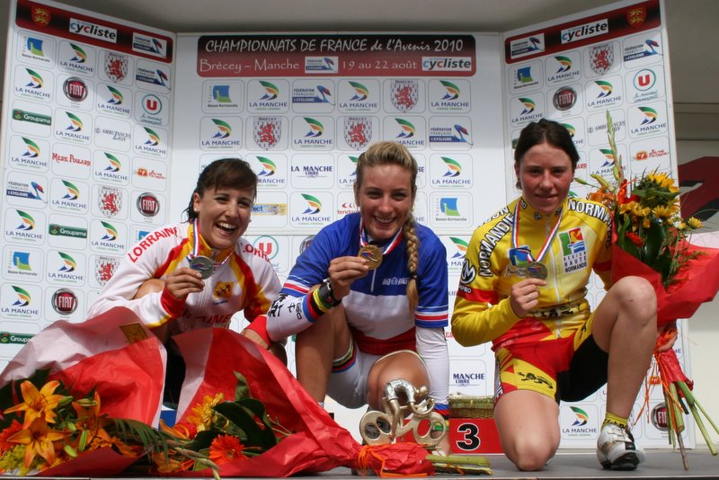 Pauline Ferrand Prevot nouvelle championne de France Route Juniors