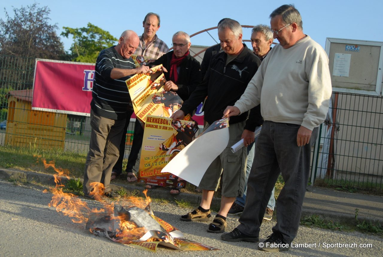 Hennebont cyclisme voit rouge !