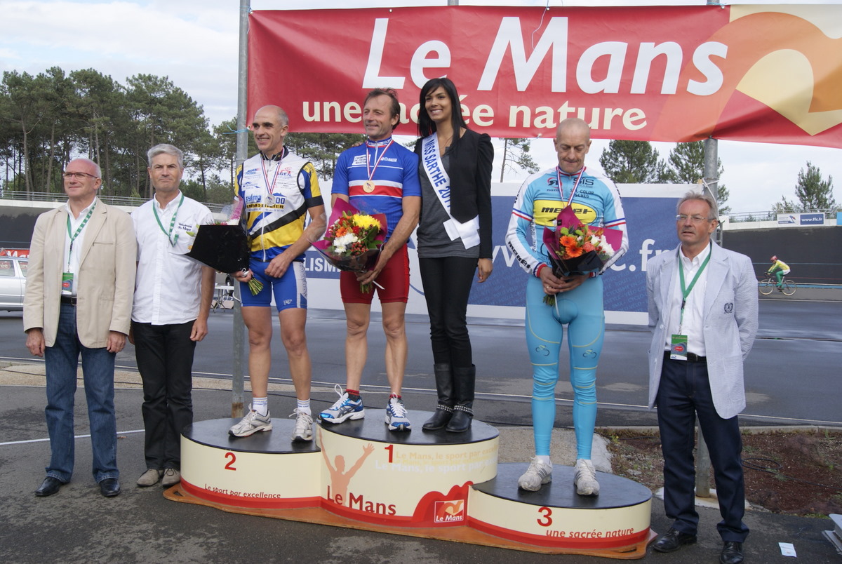 Championnat de France Piste Masters au Mans : les classements 