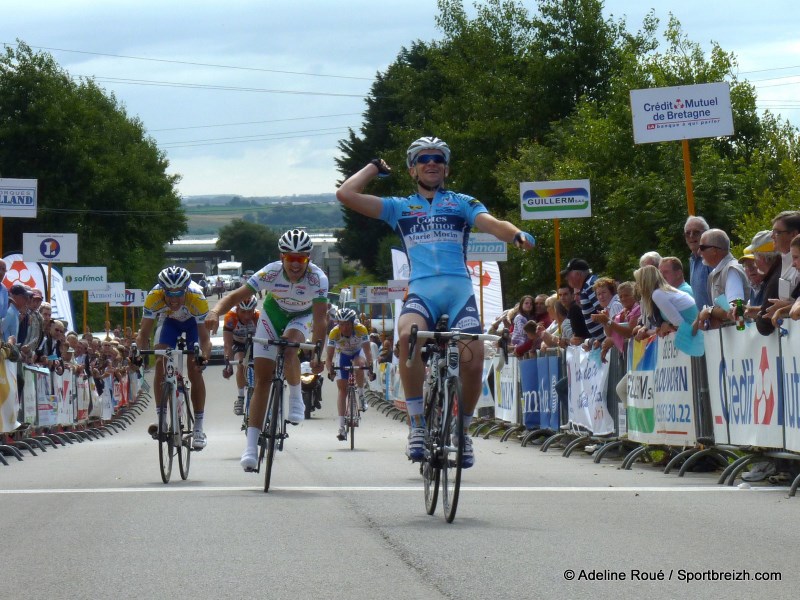 Ronde Finistrienne : la 1e tape pour Benjamin Le Montagner.