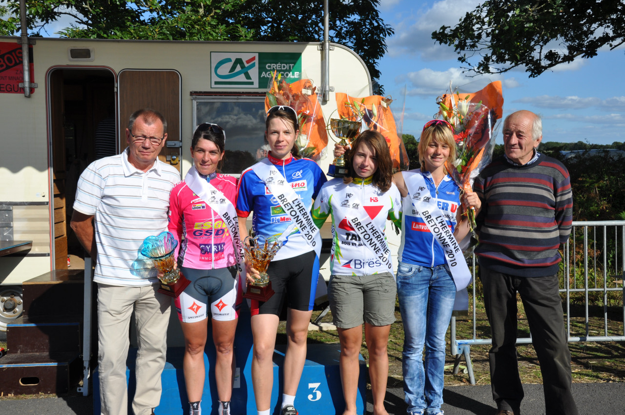 Finale de l'Hermine Bretonne  Trgunc (29) : Yven et Cadol laurates