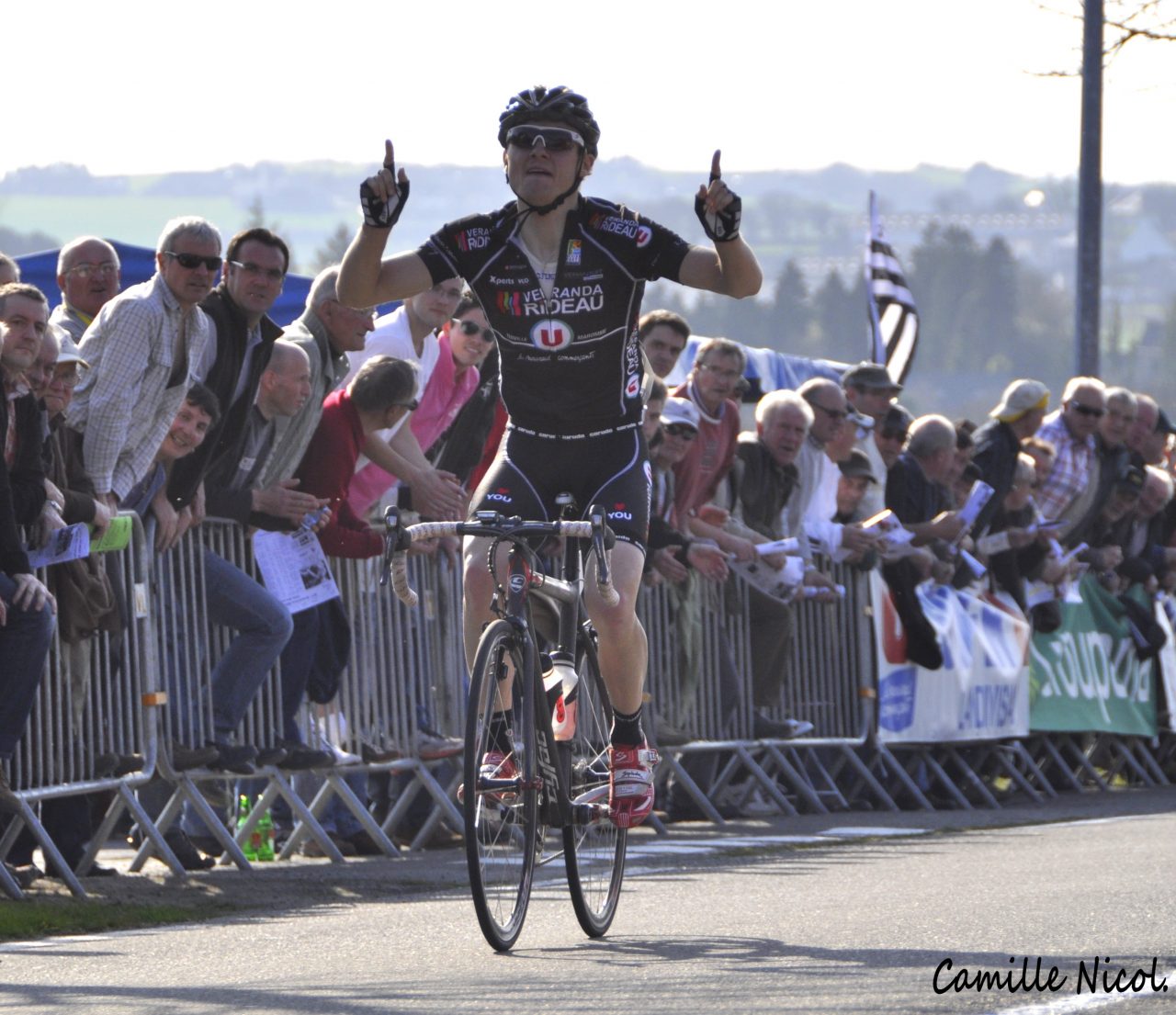 GP Gilbert Bousquet : Olejnik devant Lecuisinier  