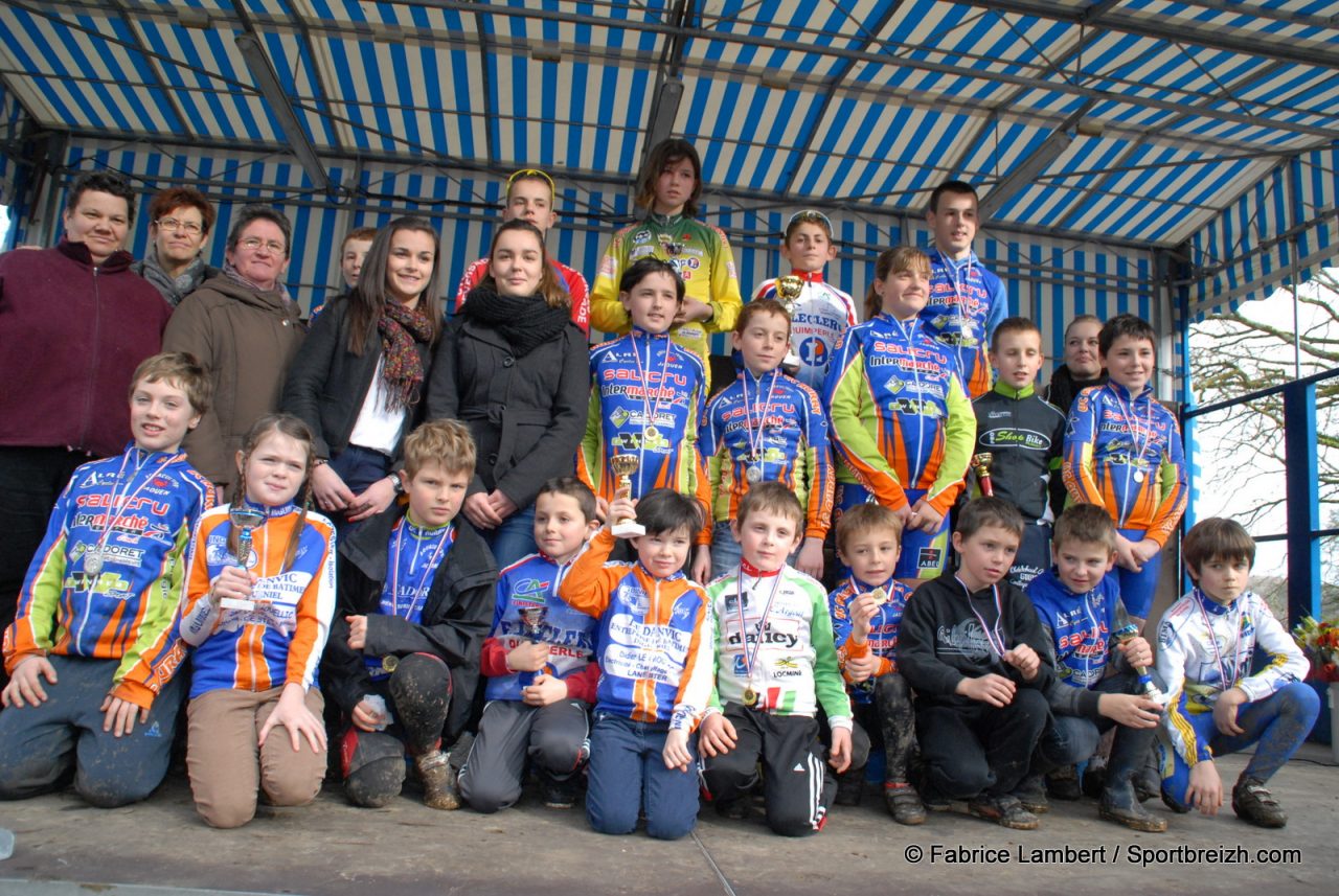 Ecoles de cyclisme  Auray (56) : Classements  
