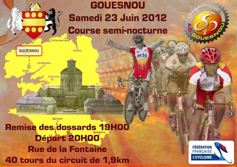 Gouesnou (29): 4e semi nocturne le 23 juin.