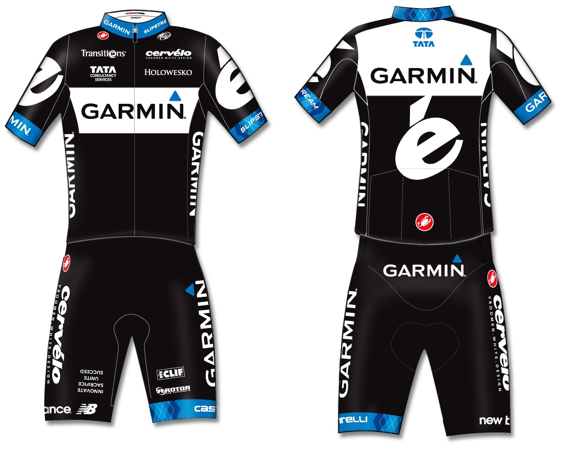 Garmin - Cervlo : le maillot de Christophe Le Mvel ! 