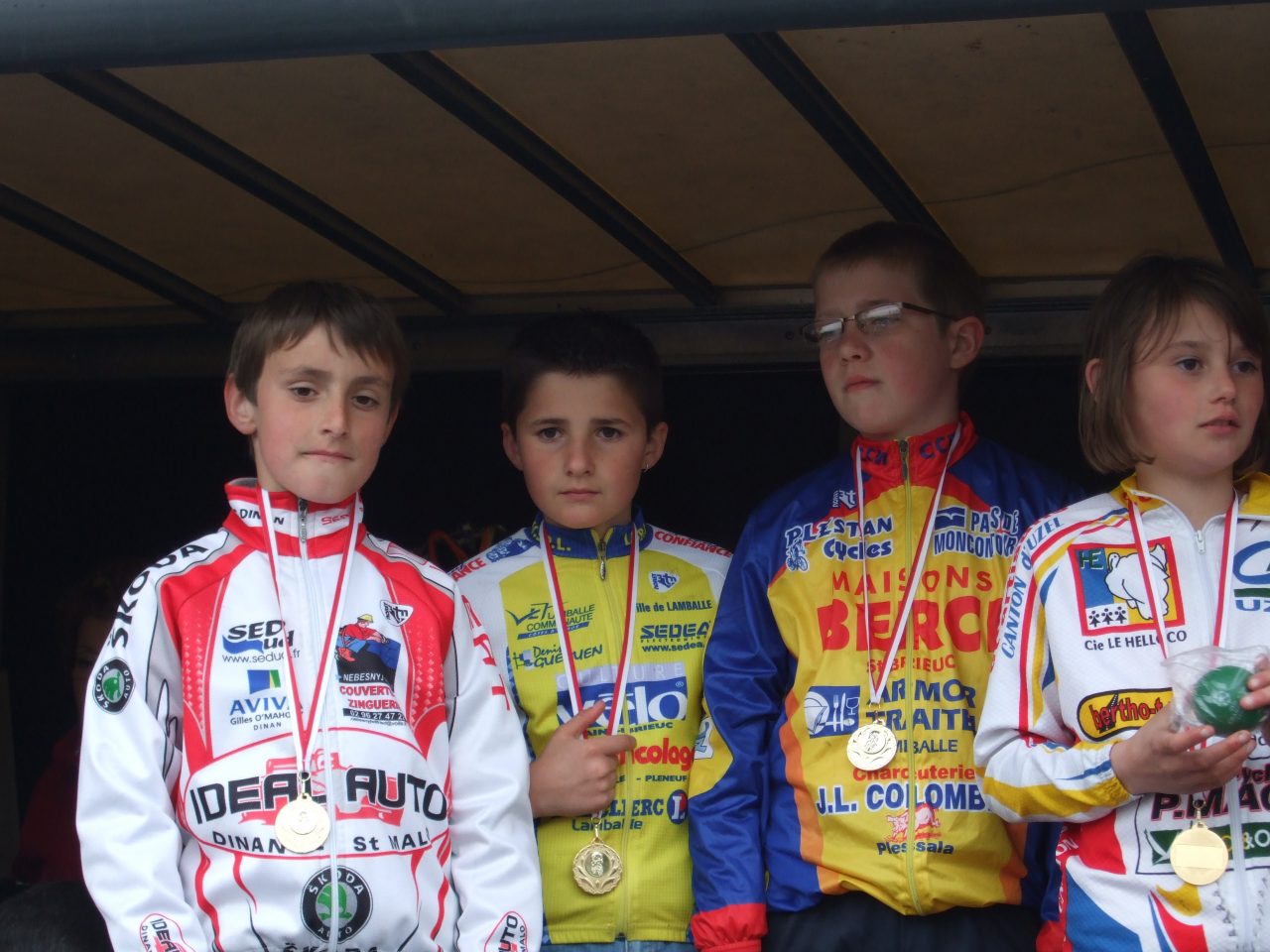 Challenge 22 des coles de cyclisme  Saint-Maudez : classements