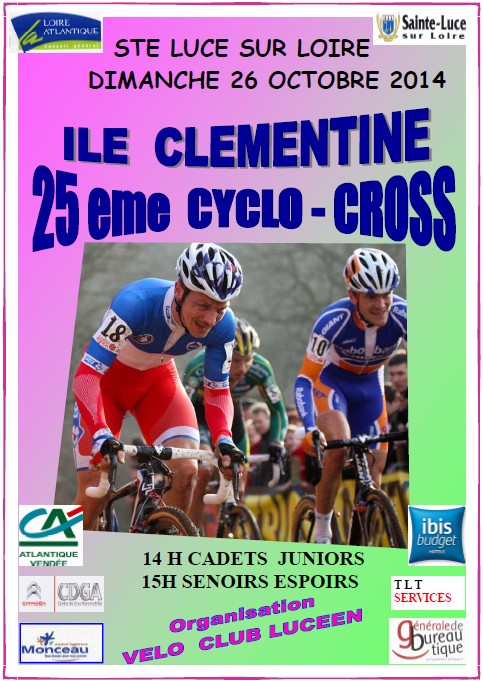 cyclo-cross de l'ile Clmentine  Sainte-luce-sur-Loire (44) dimanche