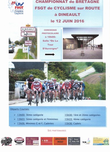 Championnat de Bretagne FSGT  Dineault : le 12 juin