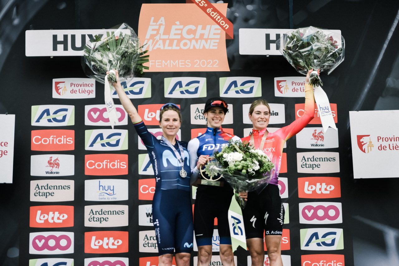 Flche Wallonne des dames: Cavalli / Lvenez 20me