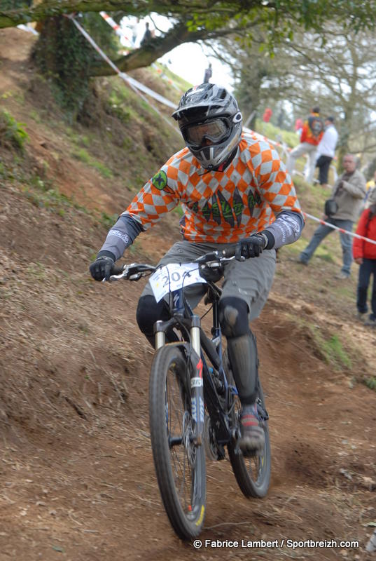 Coupe de Bretagne Descente VTT : le gnral aprs Locmaria-Berrien 