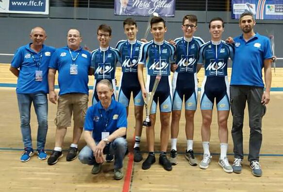 Coupe de France Piste Cadets des Comits Dpartementaux: le 56 en bronze