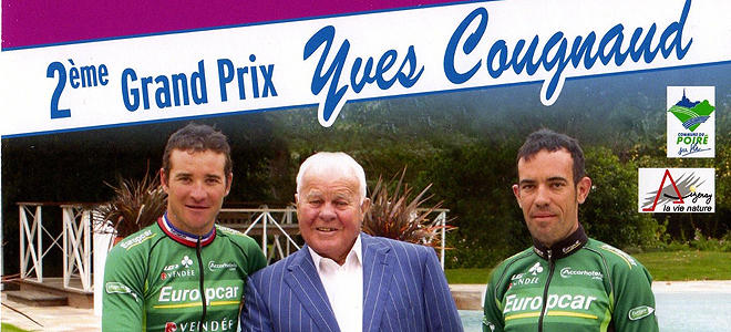 2e Grand Prix Yves Cougnaud : Voeckler, Charteau et Le Corre au dpart 