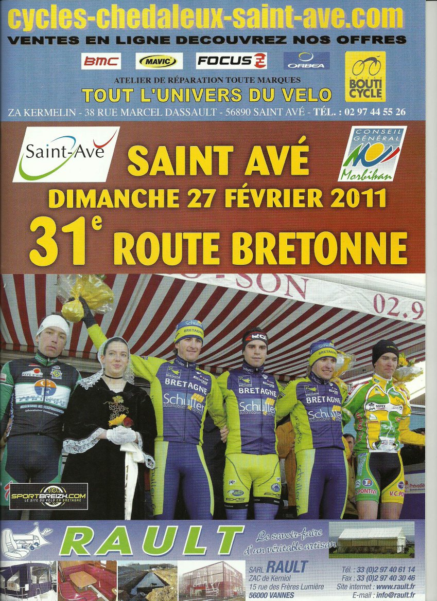 31e Route Bretonne : l'itinraire et les horaires 