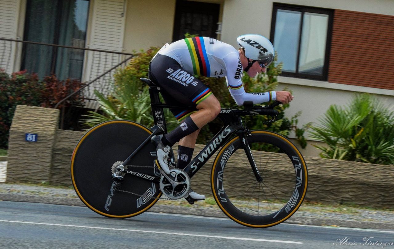 Chrono des Nations des juniors  : Evenepoel  bien sur / Guernalec 7 me