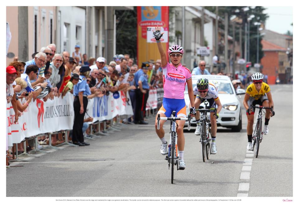 Tour d'Italie Dames : Et de 5 pour Vos