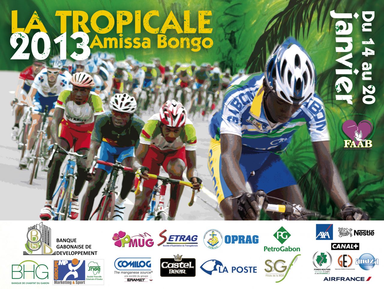 Tropicale Amissa Bongo : Robert 1er leader 