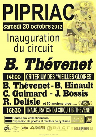 Bernard Thvenet invit d'honneur  Pipriac (35) ce samedi 