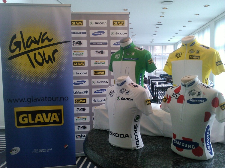 Glava Tour (Tour de Norvge) : L'tape pour Kreder / le maillot pour Petacchi 