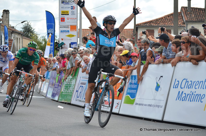 Tour du Poitou-Charentes # 1 : Appollonio ajuste le peloton