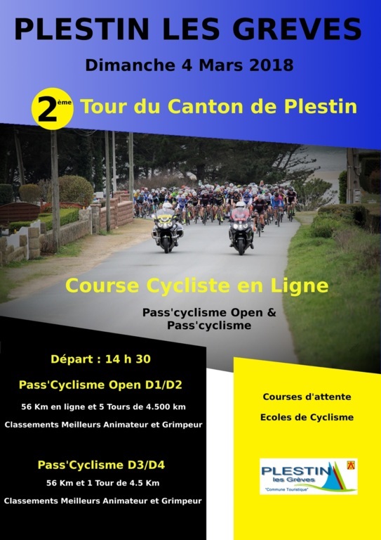 Second Tour du Canton de Plestin (22): rendez vous le 4 mars!