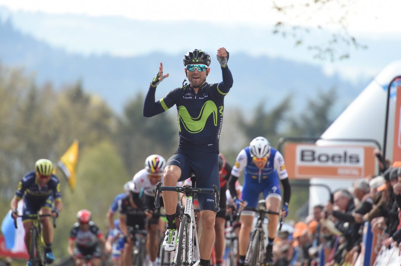 Flche Wallonne: Valverde devant les Bretons