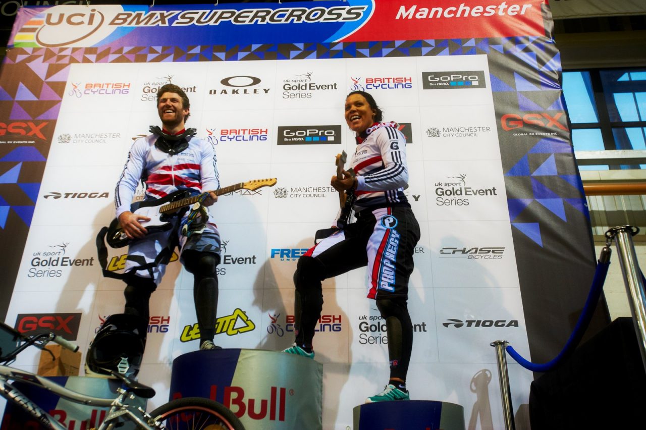 Coupe du Monde BMX # 1  Manchester / Time Trial : Daudet 2e , Ailloud 4e  