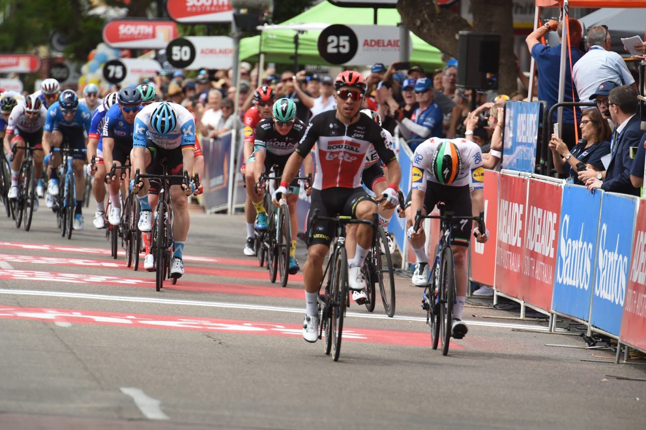 Santos Tour Down Under #4: encore Caleb Ewan