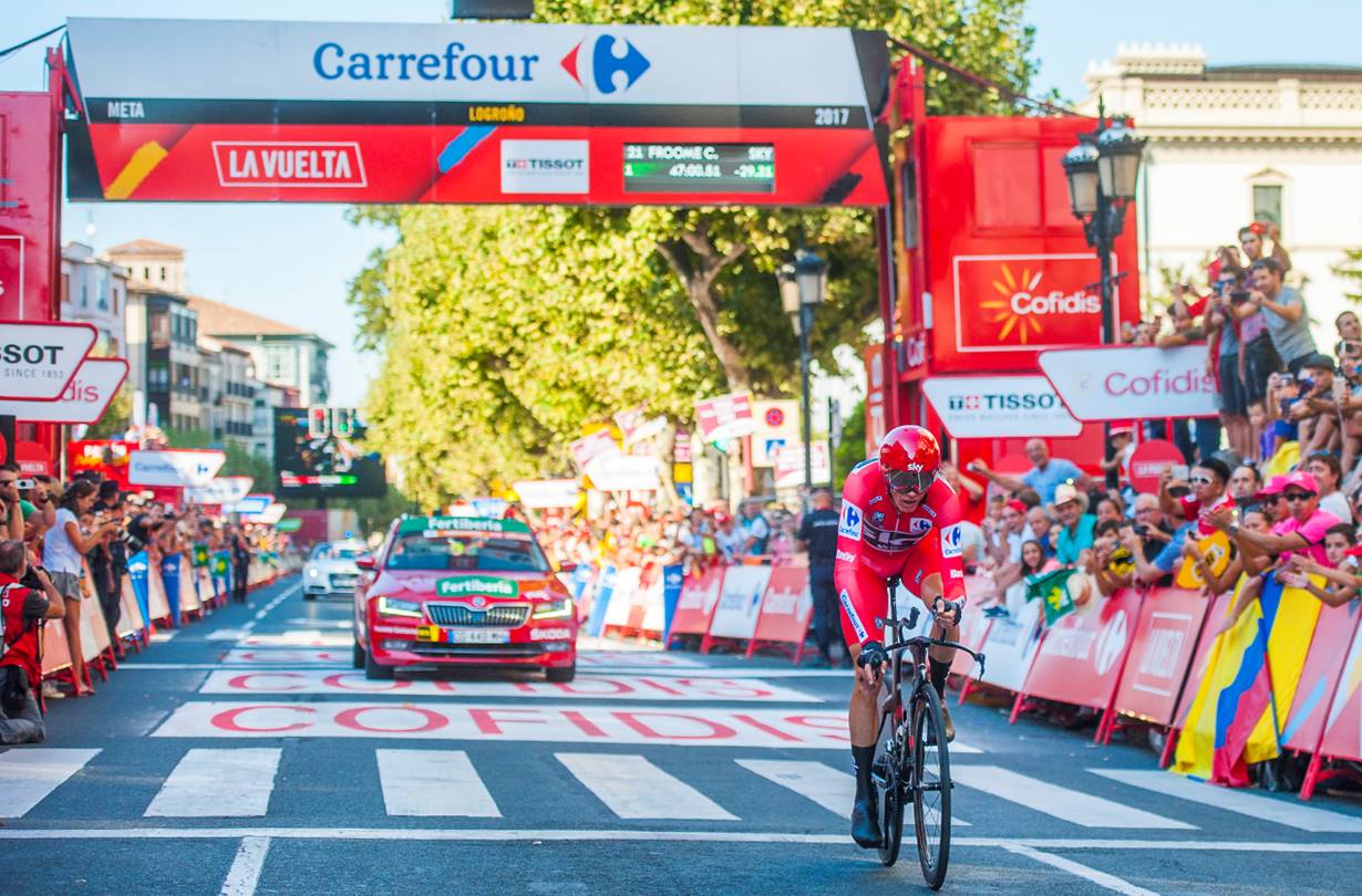 Carrefour renouvelle son engagement avec  la Vuelta