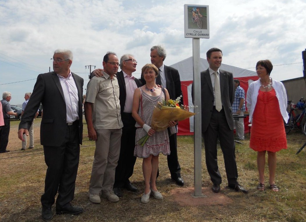 Inauguration du circuit Cyrille Guimard  La Telhaie-en-Guer