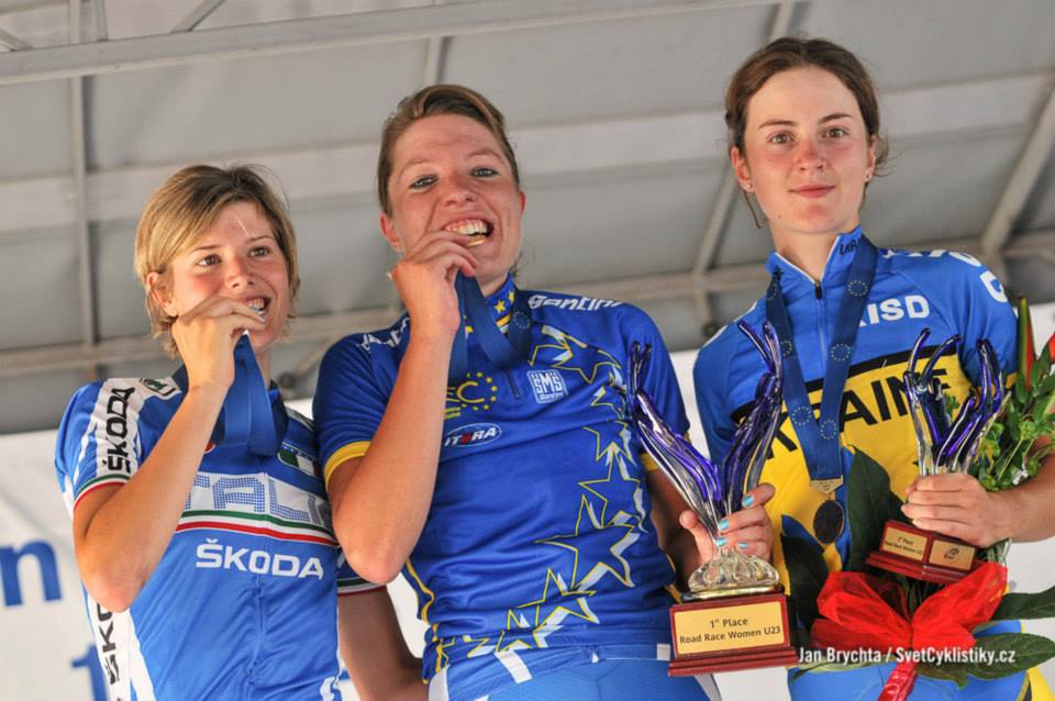 Europe Route / Route Espoirs Dames : Doubl Italien / Biannic 9e