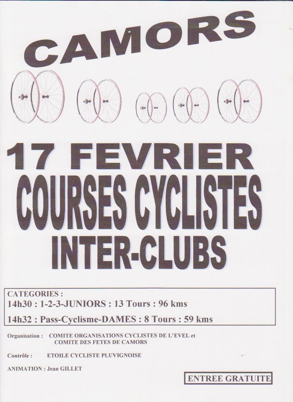 Interclubs de Camors (56) le 17 fvrier : Engagez-vous ! 