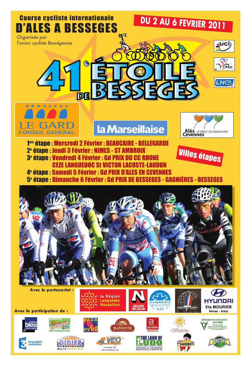 Etoiles de Bssges 2011 : coup d'envoi mercredi  Beaucaire 