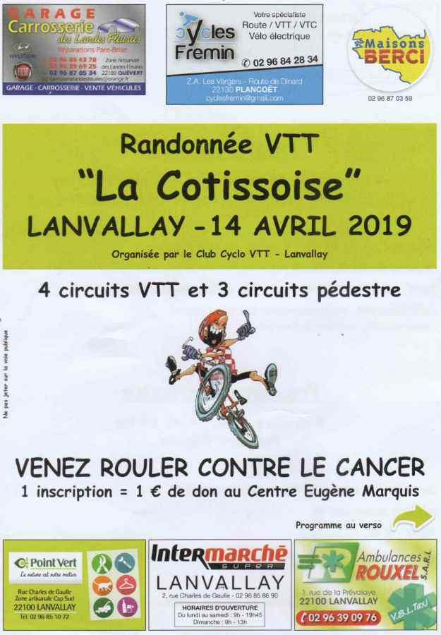 La Cotissoise VTT 2019