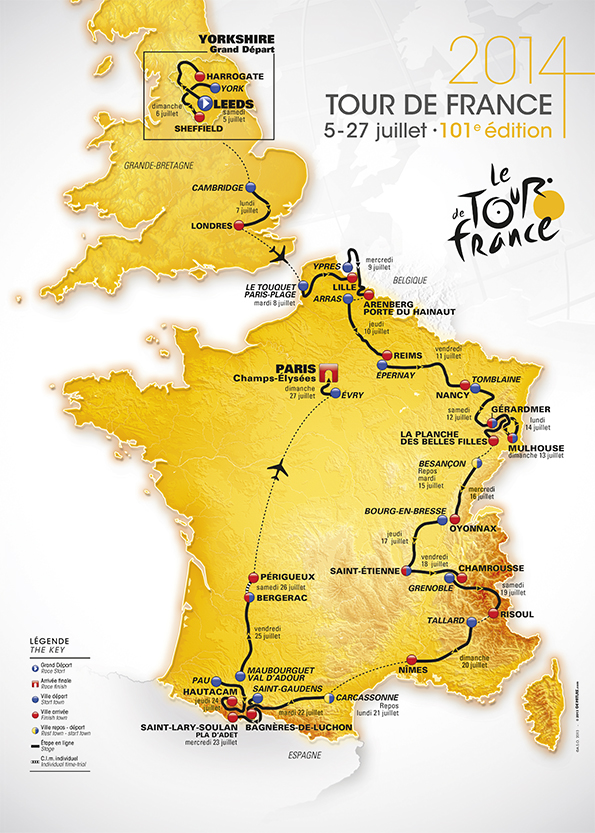 Tour 2014 : sans la Bretagne
