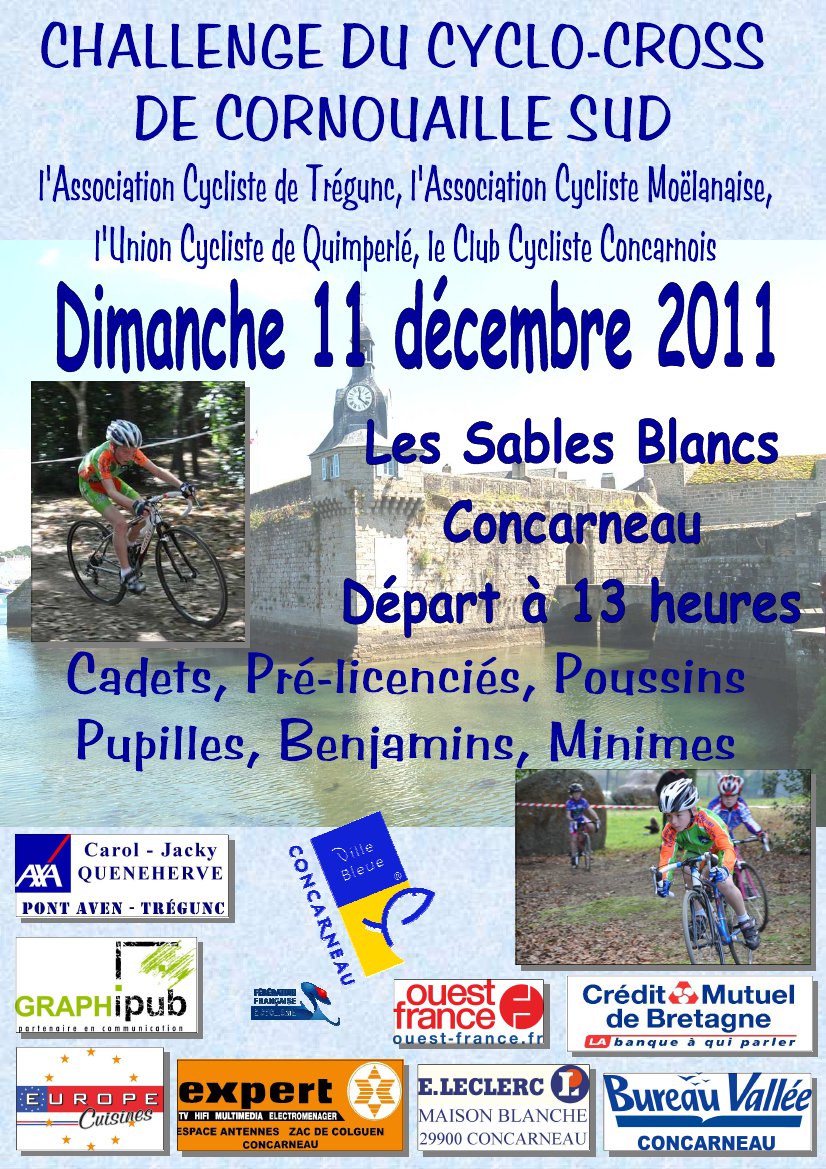 Challenge Cyclo-Cross Cornouaille Sud : la finale