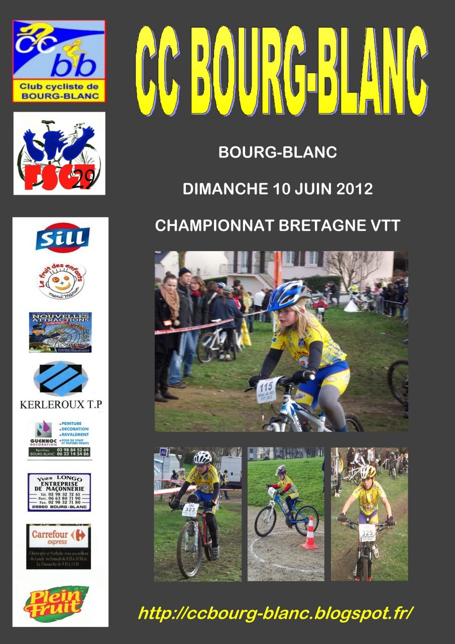 Bretagne VTT FSGT  Bourg-Blanc ce dimanche 