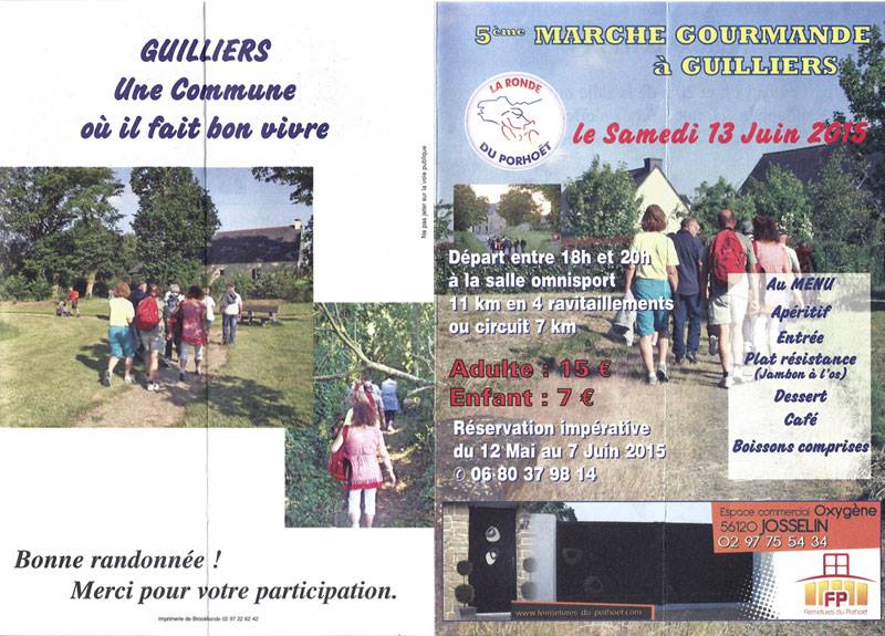 Une Marche Gourmande  Guilliers (56)