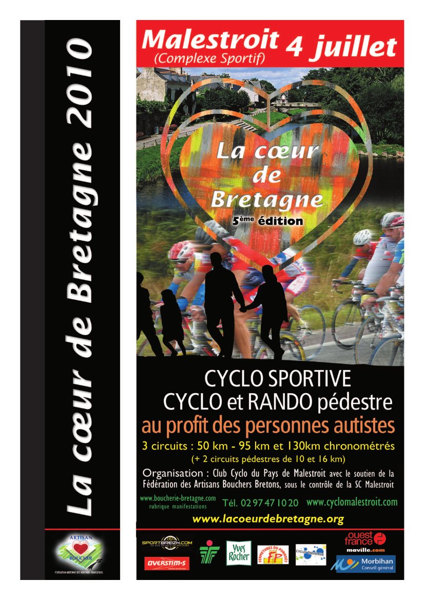 Cyclosportive la Cœur de Bretagne le 4 juillet